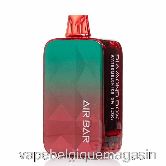Vape Jetable Air Bar Diamant Boîte 20000 Glace Pastèque Jetable